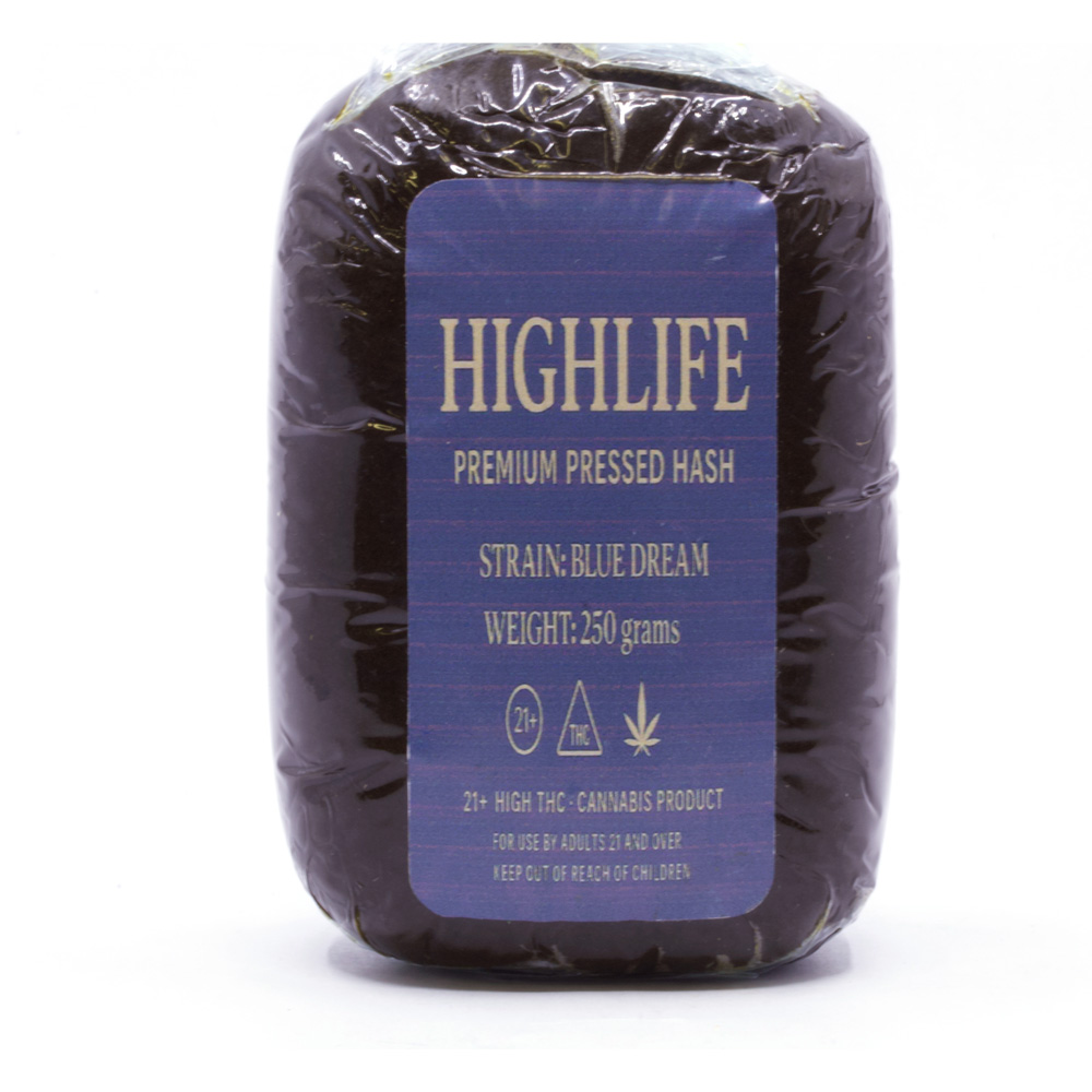 356ebcf02809527246a9906f0e5d8c38 7g Blue Dream Hash by Highlife - Image 1