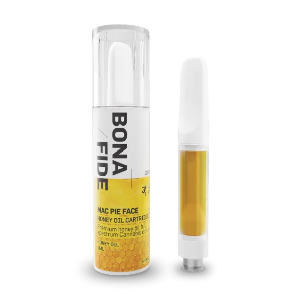 Mac-Pie-Face.png Bonafide – Honey Oil Cartridge (White Widow) - Image 1