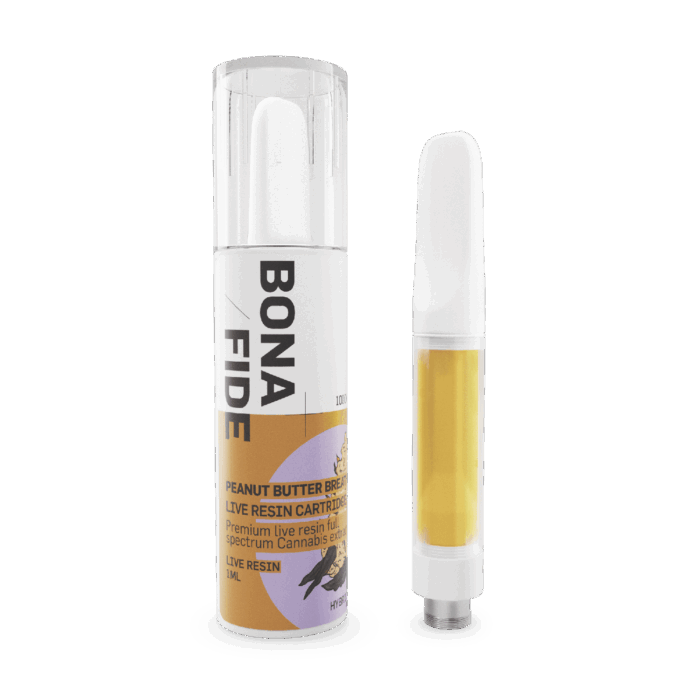 bonafide-butter-breath-700x700 Bonafide – Live Resin Cartridge (Peanut Butter Breath) - Image 1