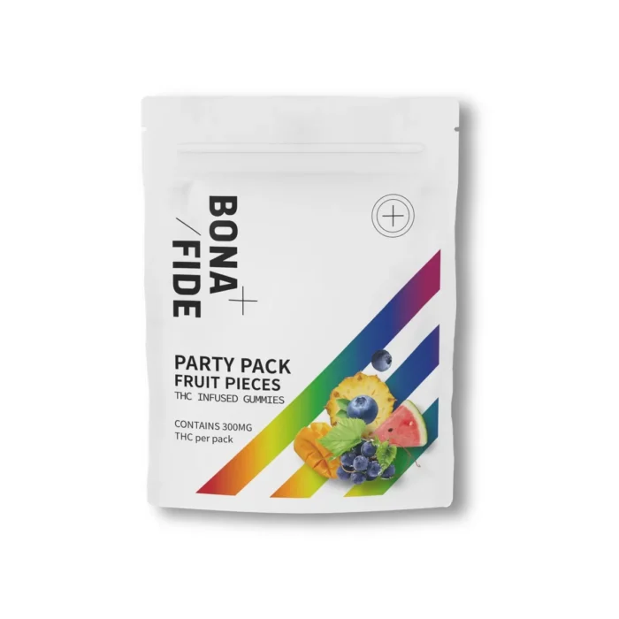 bonafide-edibles-gummies-12-1-700x700 Bonafide – 300mg Party Pack Fruit Pieces - Image 1