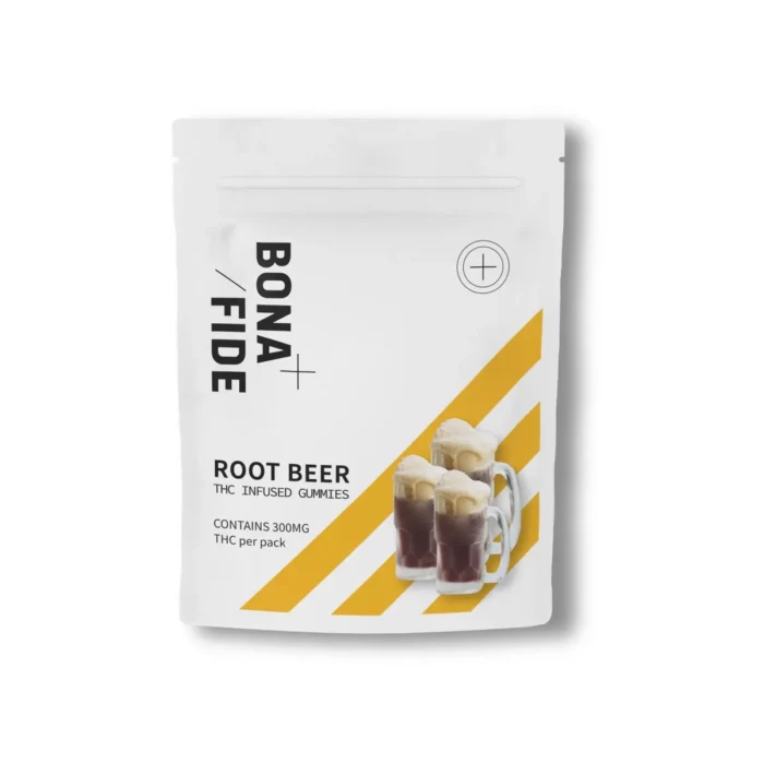 bonafide-gummies-edibles-1-700x700 Bonafide – Root Beer 300mg Fruit Pieces - Image 1