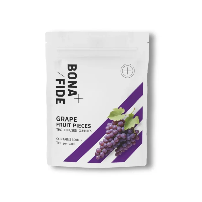 bonafide-gummies-edibles-13-700x700 Bonafide – Grape 300mg Fruit Pieces - Image 1