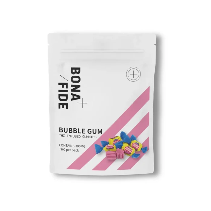 bonafide-gummies-edibles-15-700x700 Bonafide – Bubble Gum 300mg Fruit Pieces - Image 1