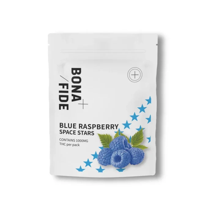 bonafide-gummies-edibles-6-700x700 Bonafide – Blue Raspberry Space Stars 1000mg - Image 1