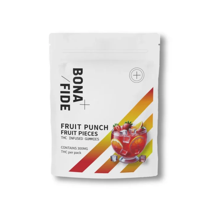 bonafide-gummies-edibles-7-700x700 Bonafide – Fruit Punch 300mg Fruit Pieces - Image 1