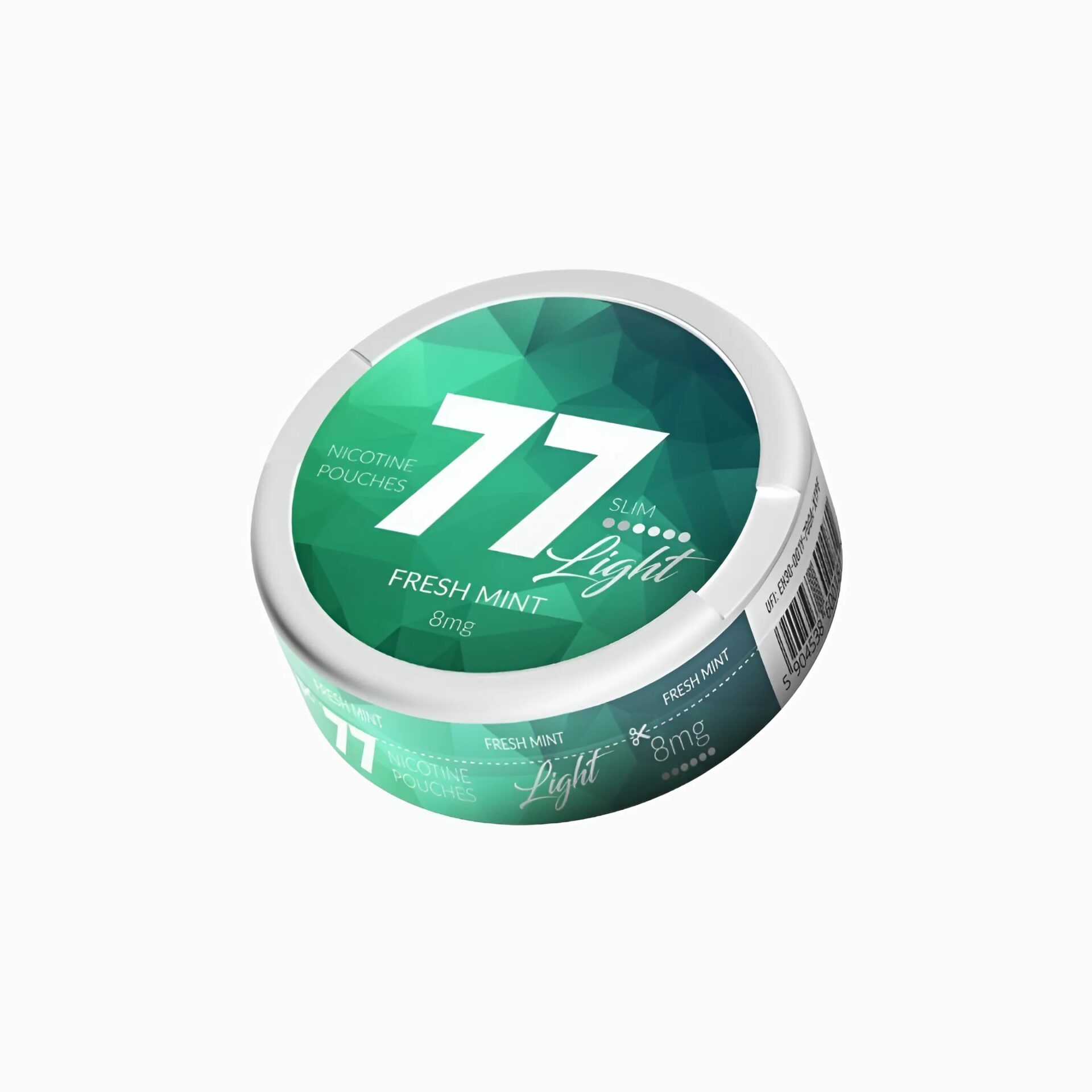 77-Fresh-Mint-Light-8mg.jpeg 77 – Fresh Mint Light (8mg) - Image 1