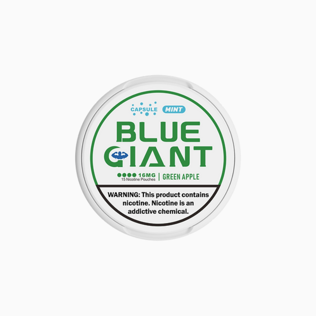 Copy-of-Untitled-Design-1-1.png Blue Giant – Green Apple & Mint Capsule (16mg) - Image 1