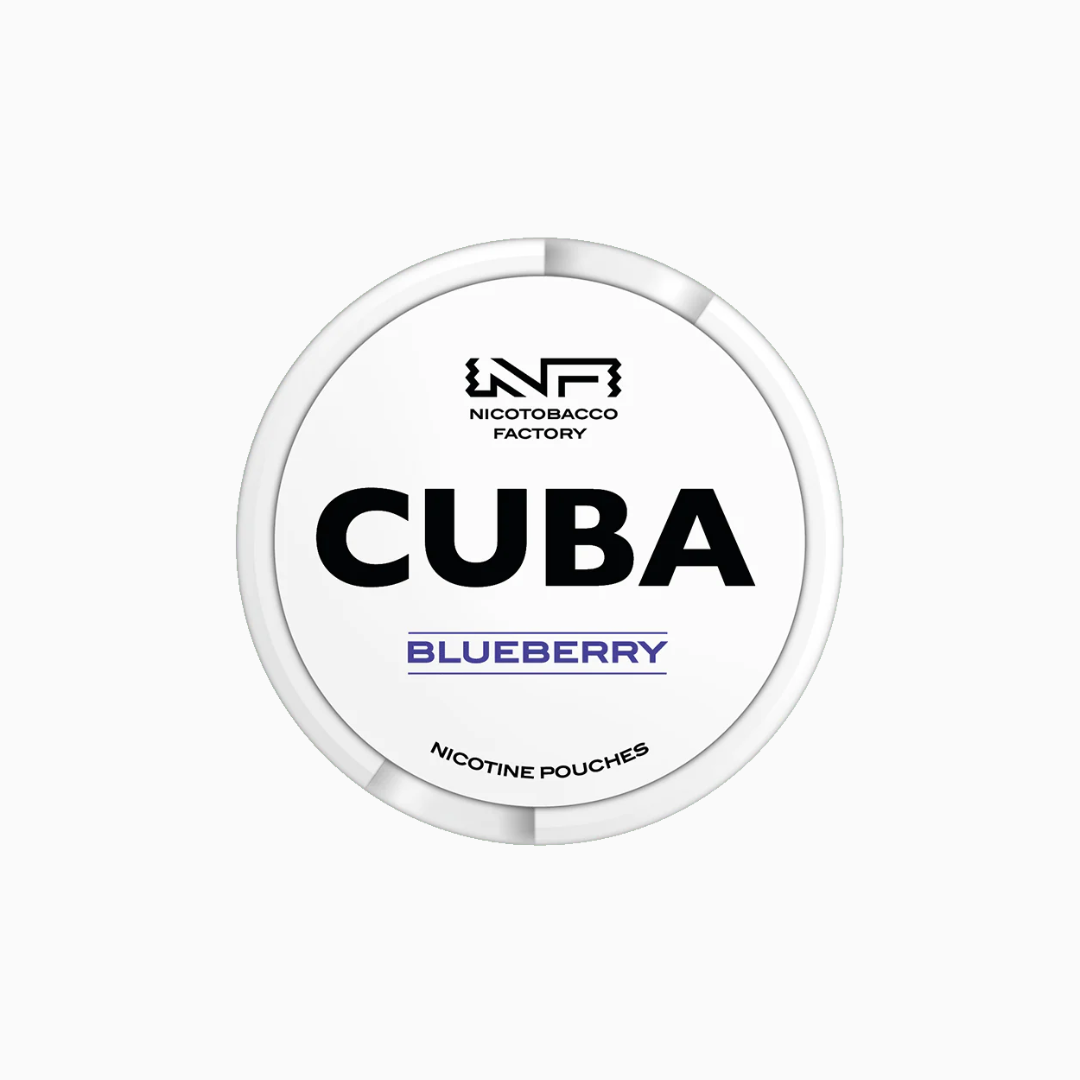 Cuba-Blueberry.png CUBA – Blueberry (16mg) - Image 1