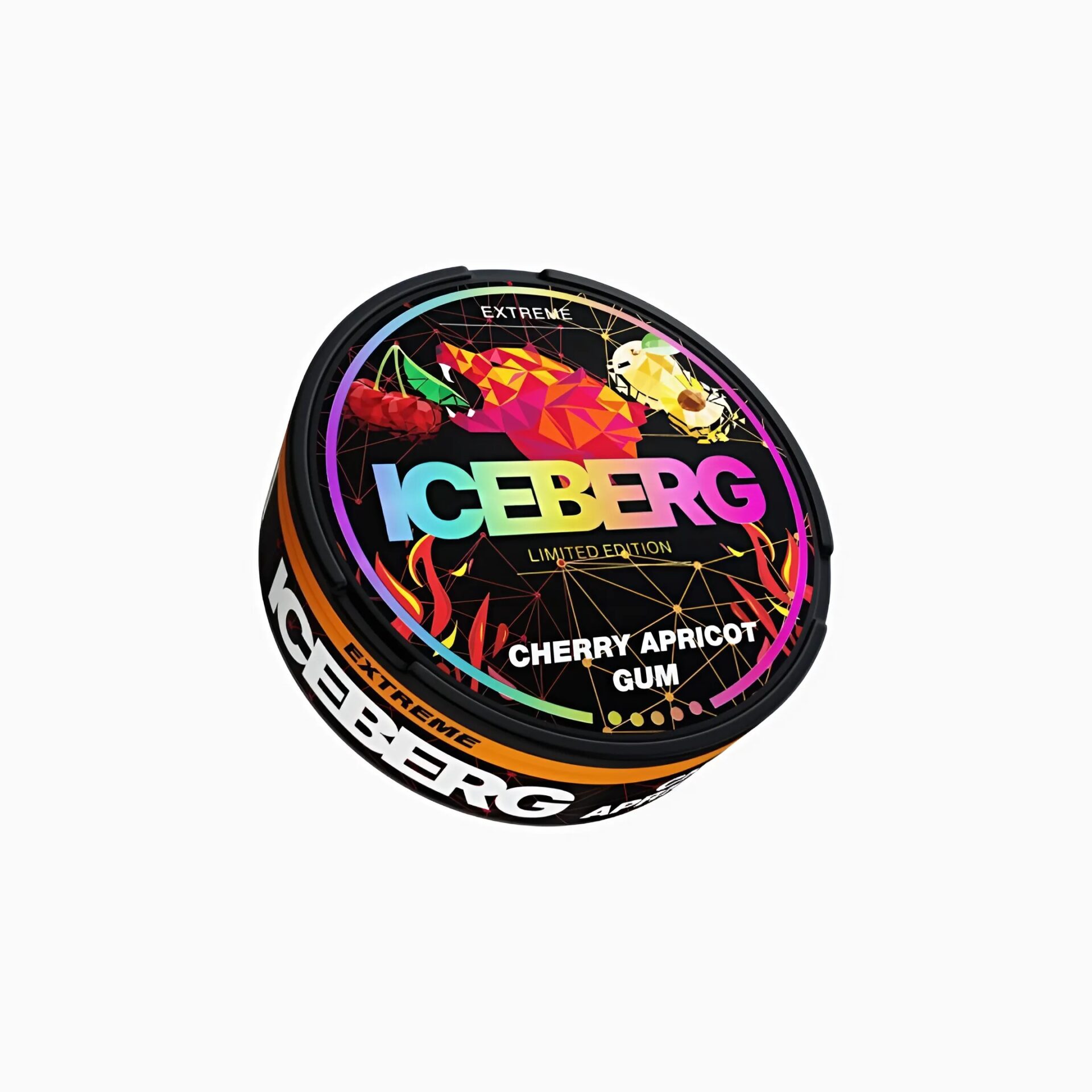 Iceberg-Cherry-Apricot-Gum-40mg.jpeg Iceberg – Cherry Apricot Gum (40mg) - Image 1
