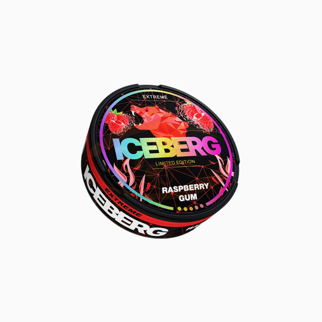 Raspberry-Gum.jpg Iceberg – Raspberry Gum (40mg) - Image 1