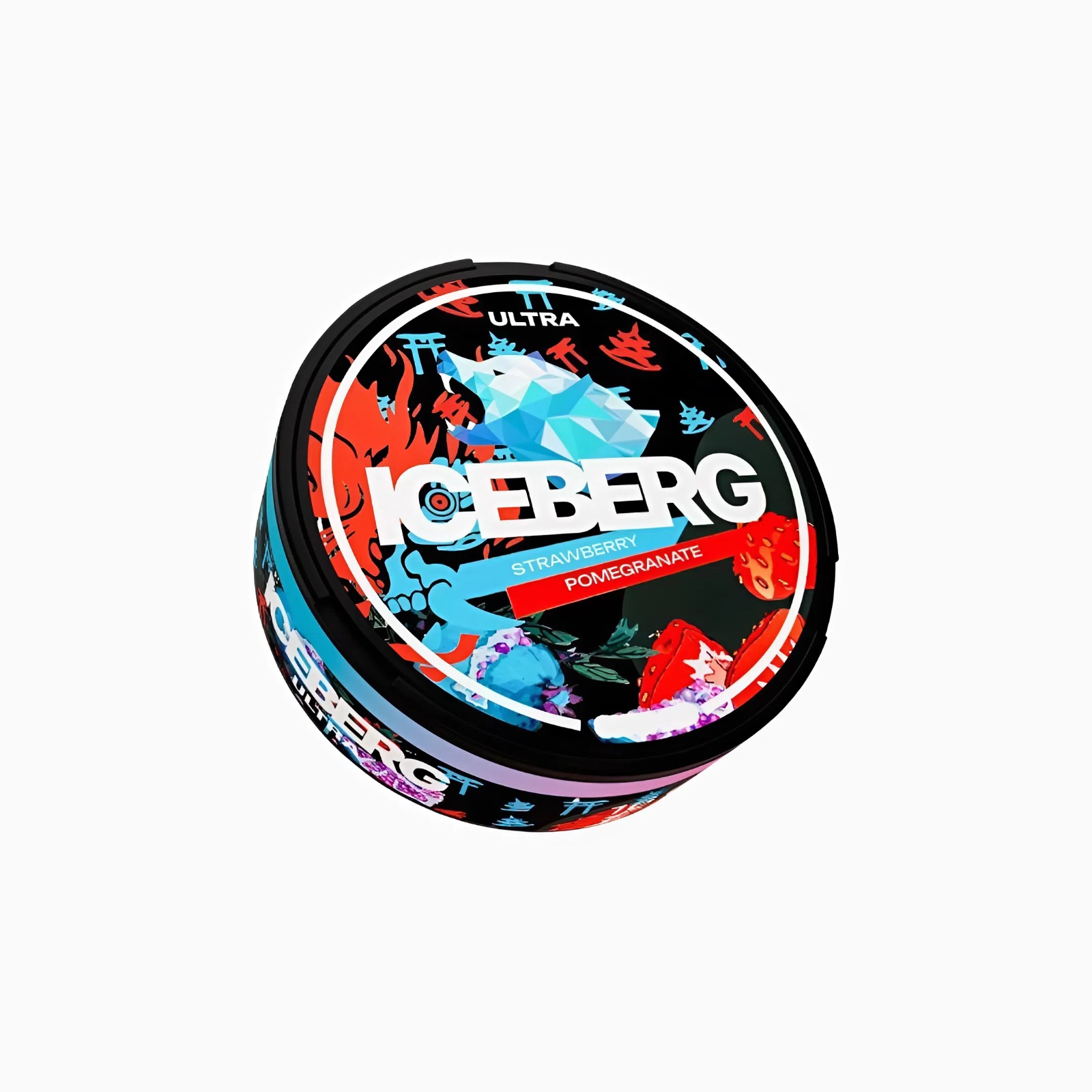 Strawberry-Pomegranate.jpeg Iceberg – Strawberry Pomegranate (40mg) - Image 1