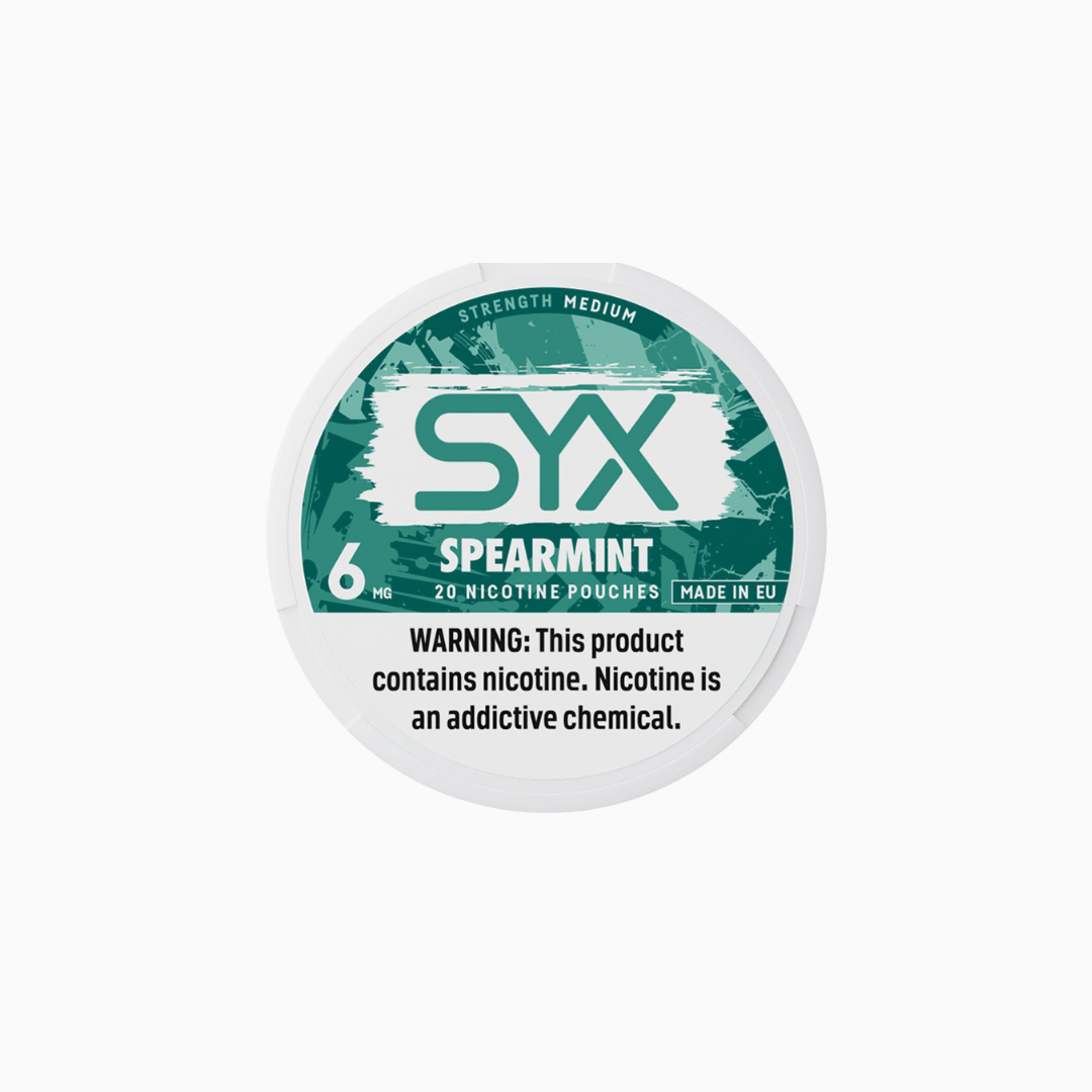 Syx-Spearmint.png SYX – Spearmint (6mg) - Image 1
