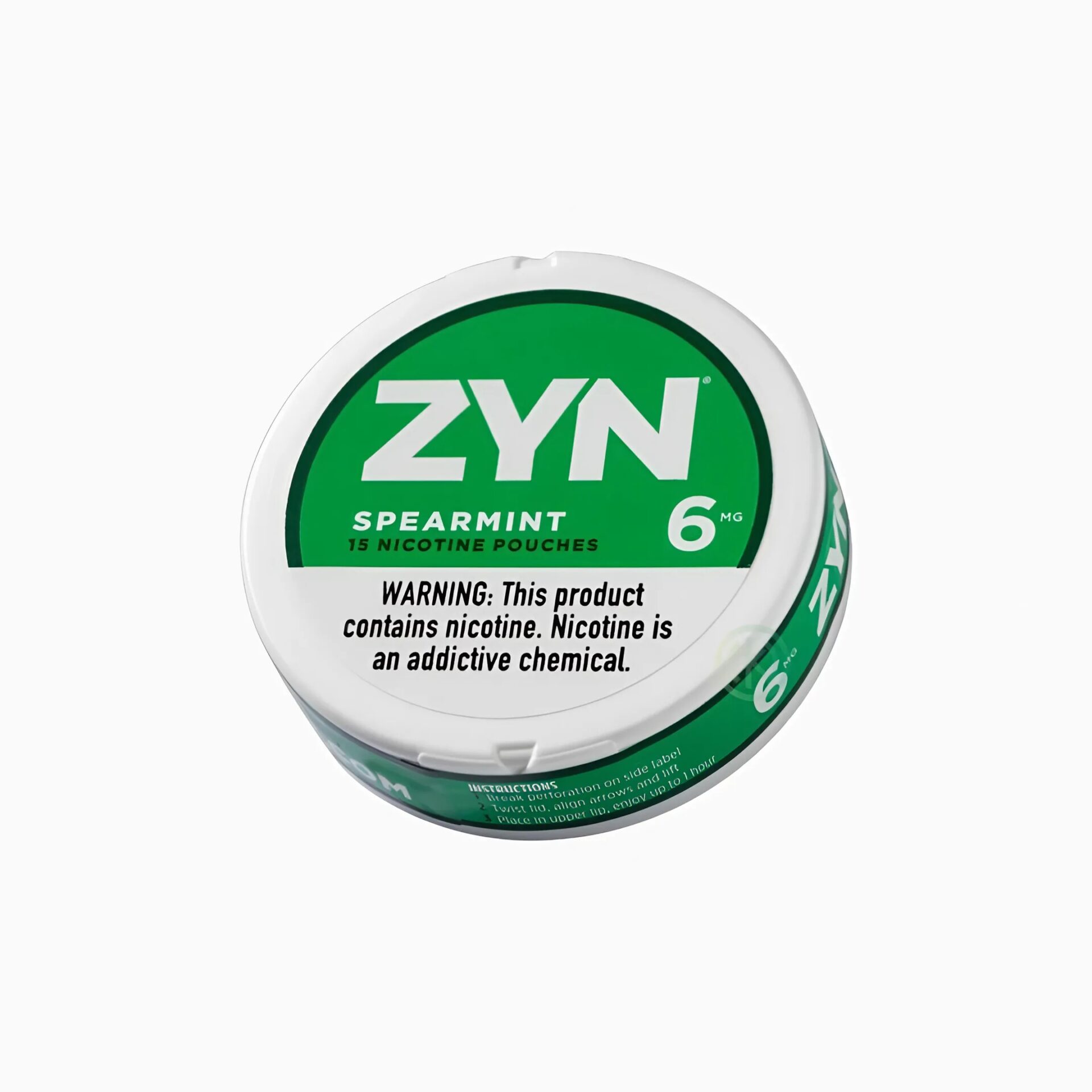 ZYN-Spearmint-6mg.jpeg ZYN – Spearmint (6mg) - Image 1