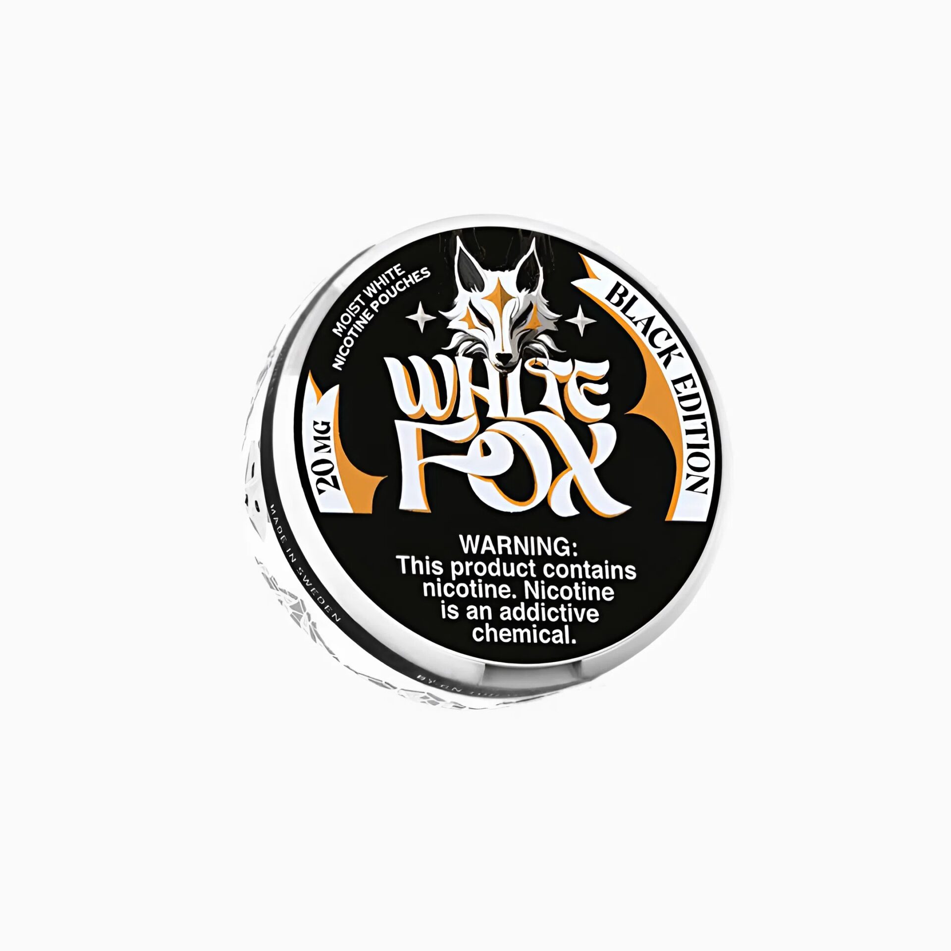 black.jpeg White Fox – Black Edition (20mg) - Image 1